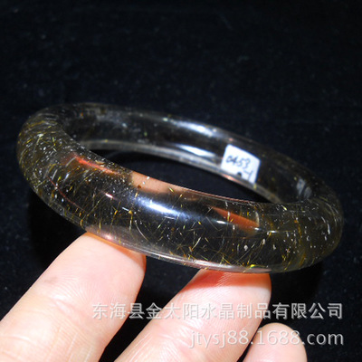 東海金發晶手鐲 天然能量與匠心工藝的完美融合